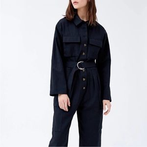 🖤Women’s Urban Outfitters Black Belted Coverall Jumpsuit 🖤